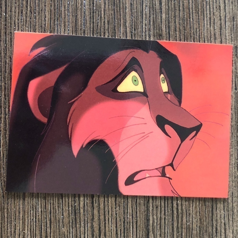 Disney The Lion King 1995 trading card: “I’m a Little Surprised to See You" #57
